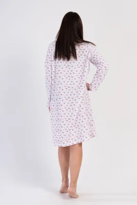 KOSZULA NOCNA DAMSKA ocieplana model: 1617053039 (1XL, 2XL, 3XL, 4XL) - obrazek 2