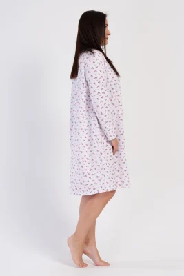 KOSZULA NOCNA DAMSKA ocieplana model: 1617053039 (1XL, 2XL, 3XL, 4XL) - obrazek 4