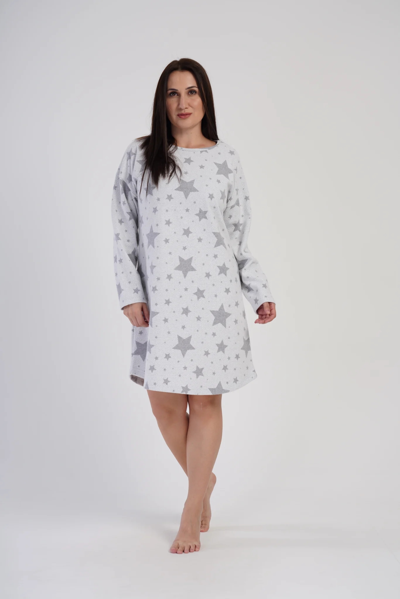 KOSZULA NOCNA DAMSKA interlock model: 4020230000 (1XL, 2XL, 3XL, 4XL) - obrazek 4