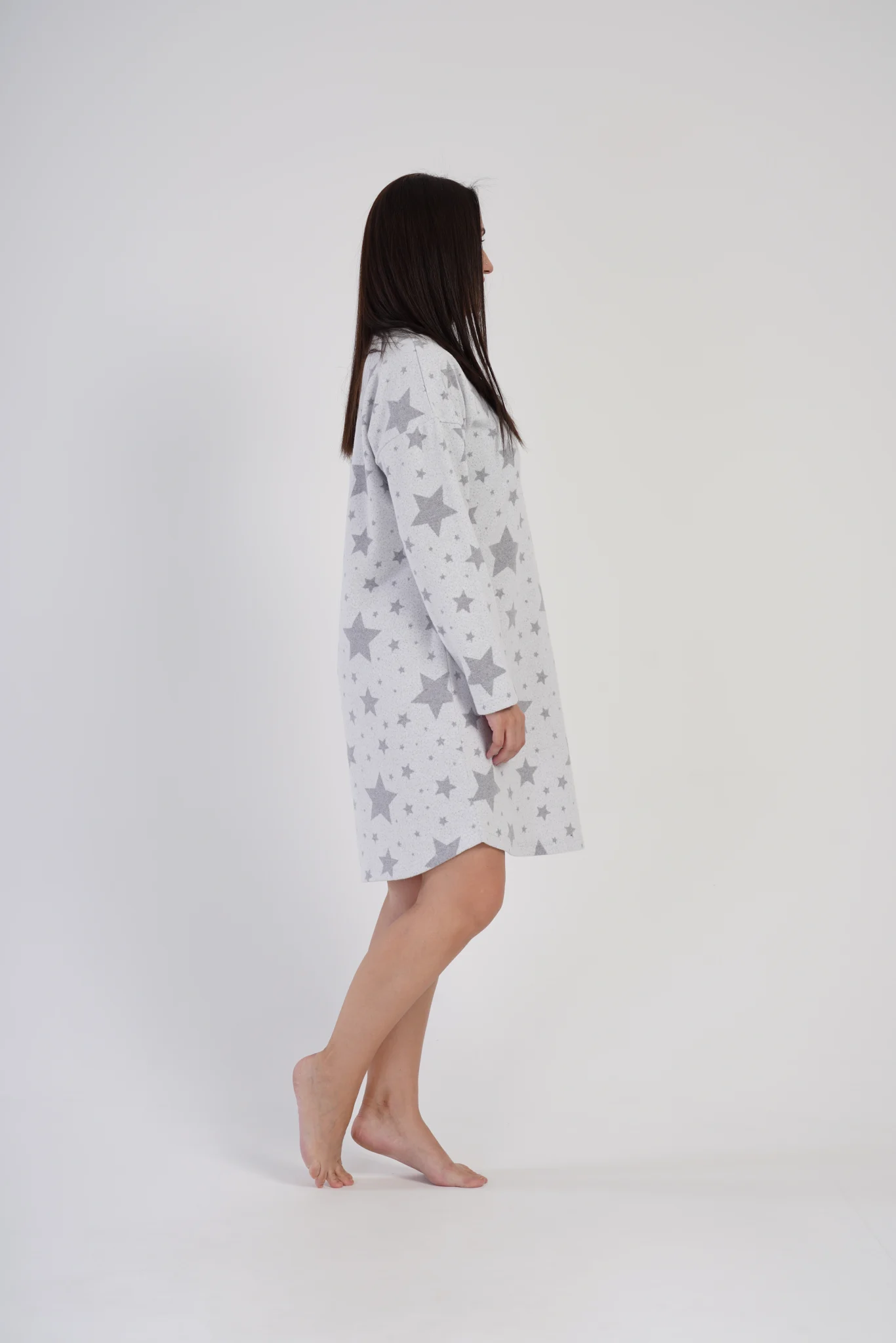 KOSZULA NOCNA DAMSKA interlock model: 4020230000 (1XL, 2XL, 3XL, 4XL) - obrazek 5