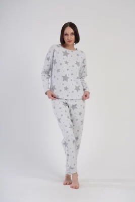 PIŻAMA DAMSKA interlock model: 4020320000 (S, M, L, XL) - obrazek 5