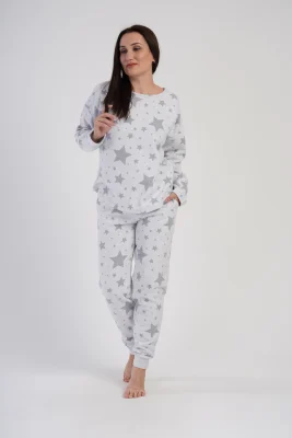 PIŻAMA DAMSKA interlock model: 4020330000 (1XL, 2XL, 3XL, 4XL) - obrazek 4