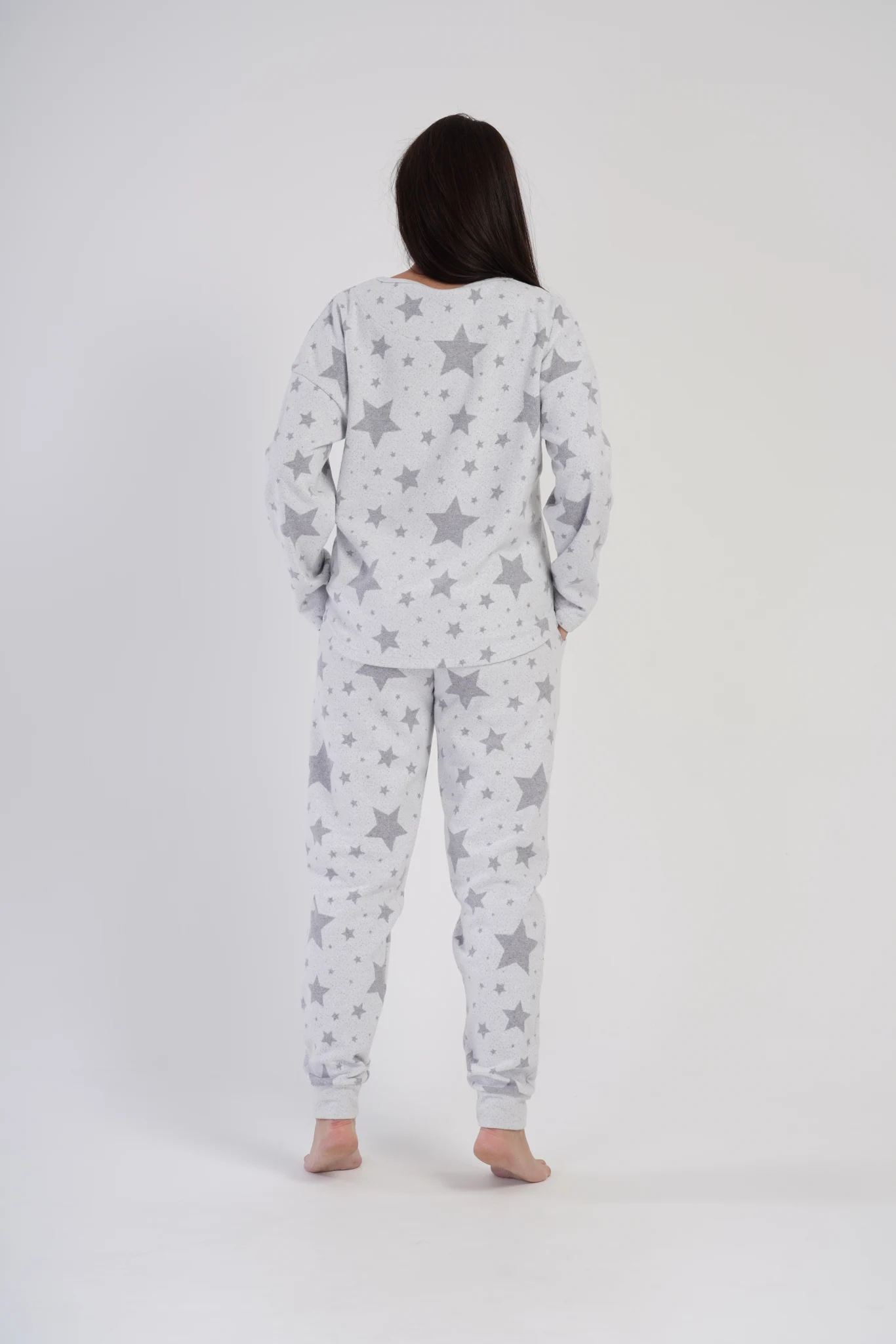 PIŻAMA DAMSKA interlock model: 4020330000 (1XL, 2XL, 3XL, 4XL) - obrazek 2