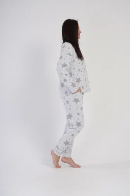 PIŻAMA DAMSKA interlock model: 4020330000 (1XL, 2XL, 3XL, 4XL) - obrazek 5
