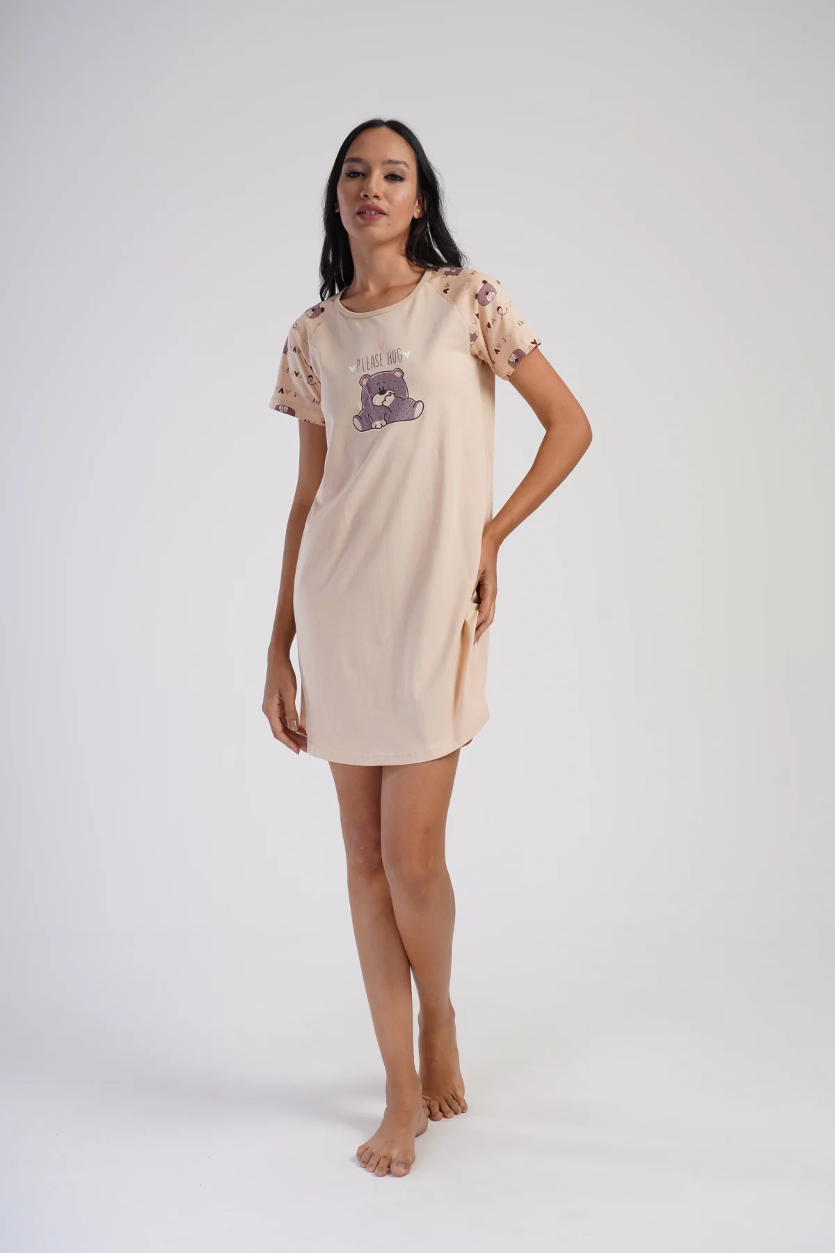 KOSZULA NOCNA DAMSKA model: 4010097048 (M, L, XL, XXL) - obrazek 3