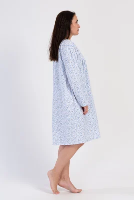 KOSZULA NOCNA DAMSKA ocieplana model: 1617033018 (1XL, 2XL, 3XL, 4XL) - obrazek 4