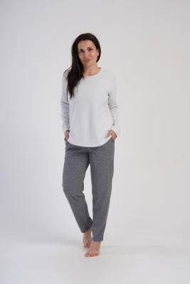 PIŻAMA DAMSKA interlock model: 4020280000 (1XL, 2XL, 3XL, 4XL) - obrazek 3