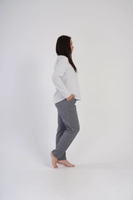 PIŻAMA DAMSKA interlock model: 4020280000 (1XL, 2XL, 3XL, 4XL) - obrazek 5