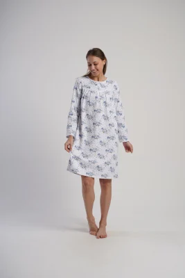 KOSZULA NOCNA DAMSKA ocieplana model: 1617043016 (1XL, 2XL, 3XL, 4XL) - obrazek 3