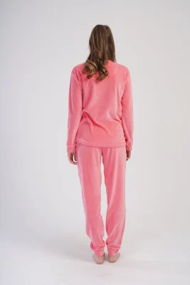 PIŻAMA DAMSKA welurowa model: 4030950000 (S, M, L, XL) - obrazek 2
