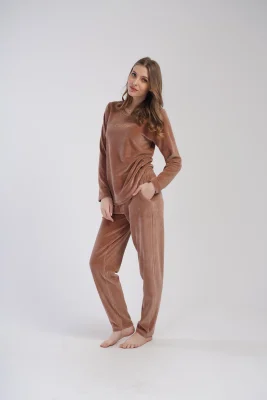 PIŻAMA DAMSKA welurowa model: 4030930000 (S, M, L, XL) - obrazek 3