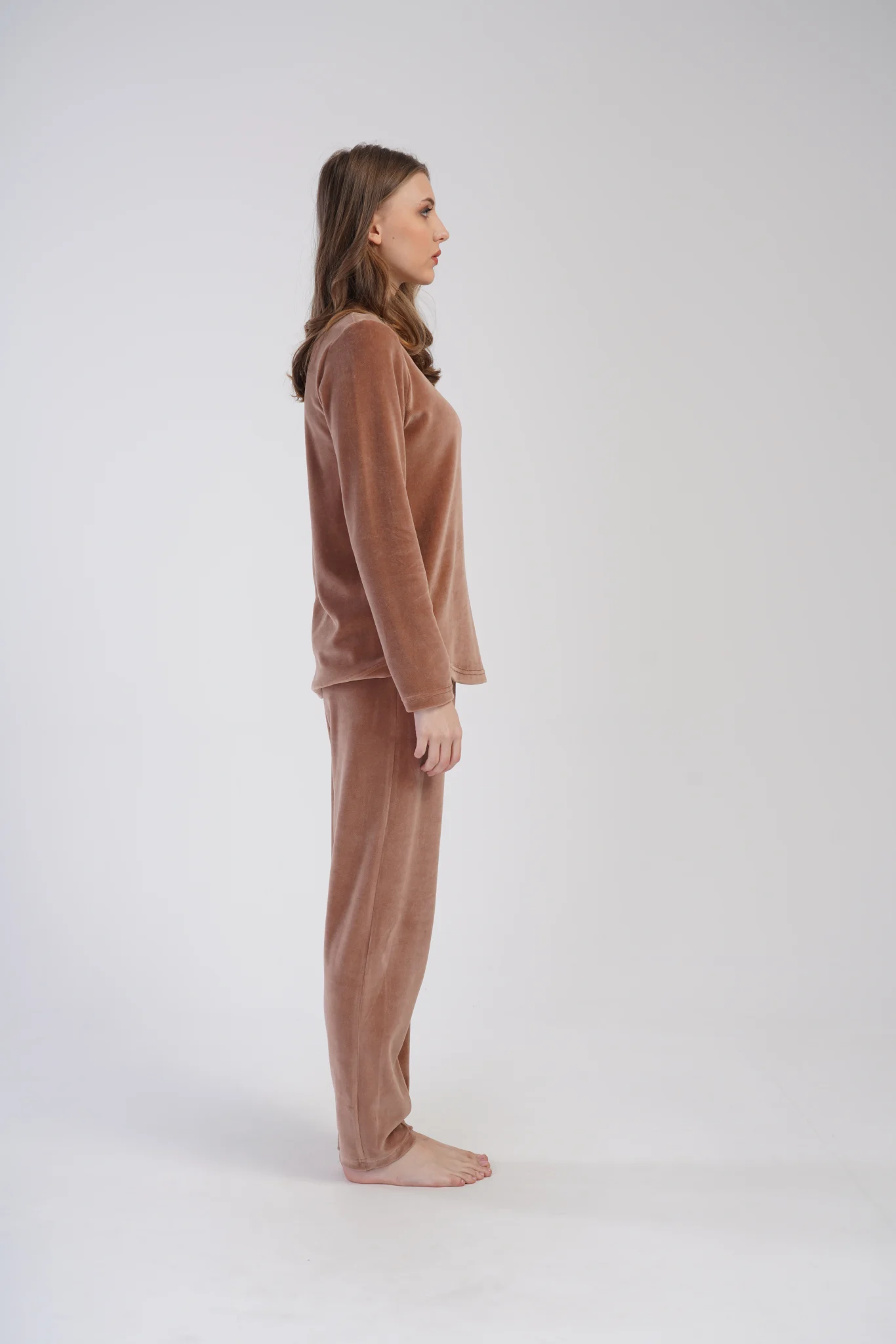 PIŻAMA DAMSKA welurowa model: 4030930000 (S, M, L, XL) - obrazek 5
