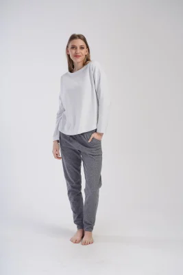 PIŻAMA DAMSKA interlock model: 4020270000 (S, M, L, XL) - obrazek 3