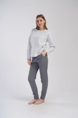 PIŻAMA DAMSKA interlock model: 4020270000 (S, M, L, XL) - obrazek 4