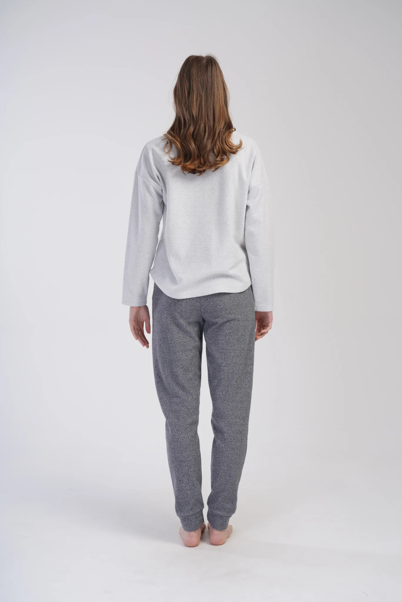 PIŻAMA DAMSKA interlock model: 4020270000 (S, M, L, XL) - obrazek 2