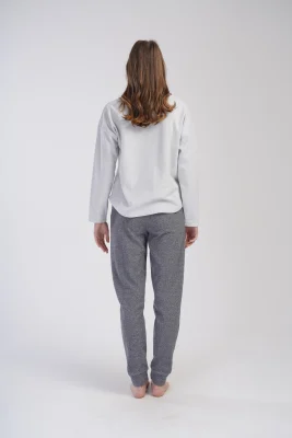 PIŻAMA DAMSKA interlock model: 4020270000 (S, M, L, XL) - obrazek 2