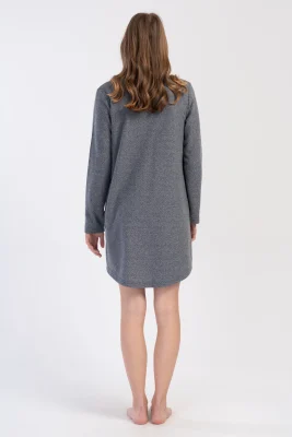 KOSZULA NOCNA DAMSKA interlock model: 4020210000 (M, L, XL, XXL) - obrazek 2