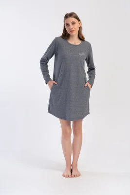KOSZULA NOCNA DAMSKA interlock model: 4020210000 (M, L, XL, XXL) - obrazek 4