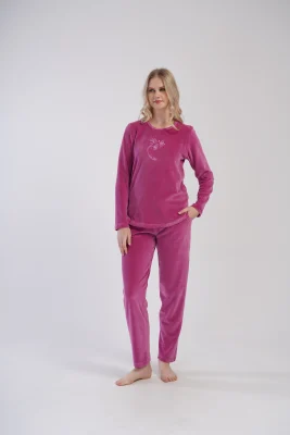 PIŻAMA DAMSKA welurowa model: 4030810000 (S, M, L, XL) - obrazek 4