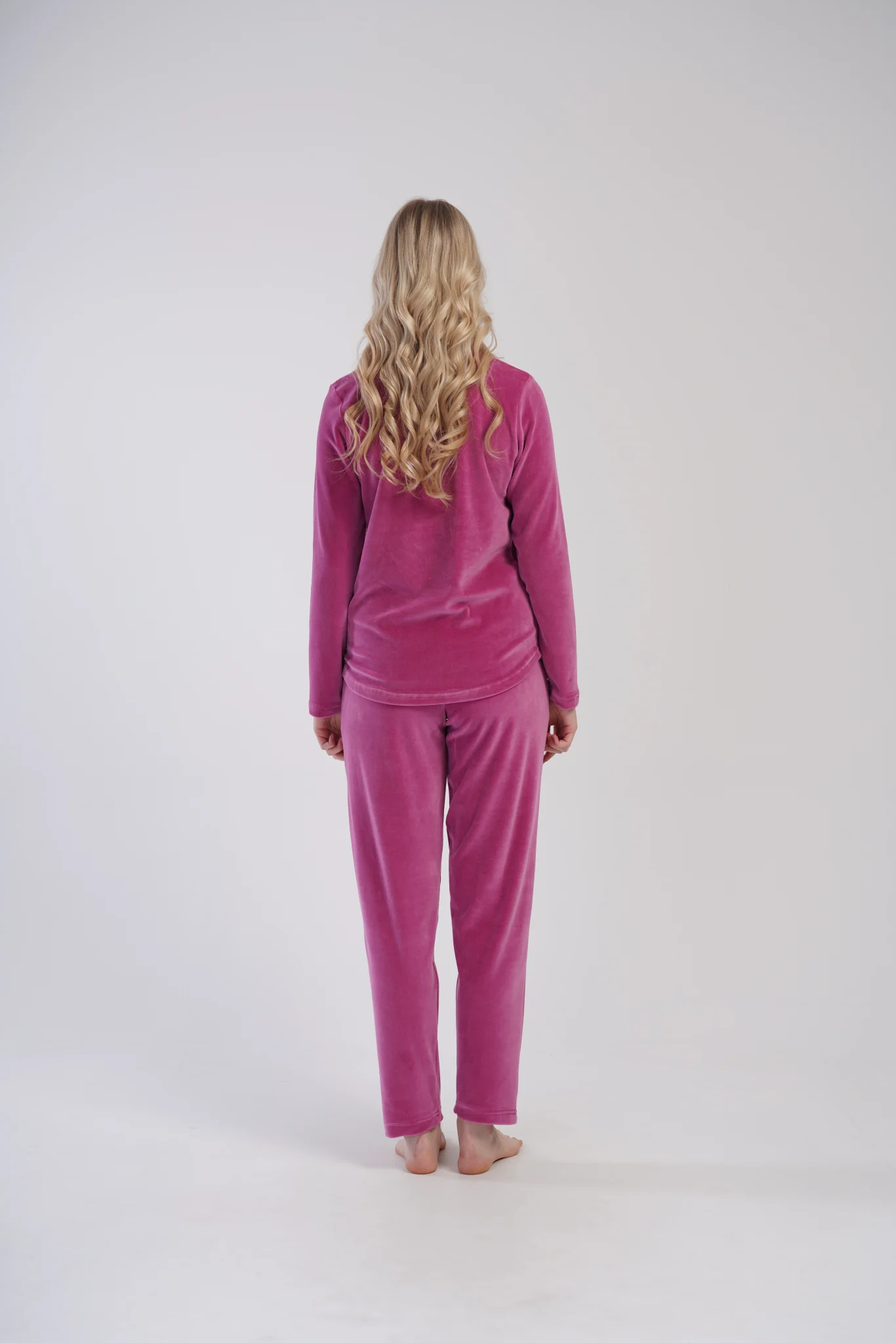 PIŻAMA DAMSKA welurowa model: 4030810000 (S, M, L, XL) - obrazek 2