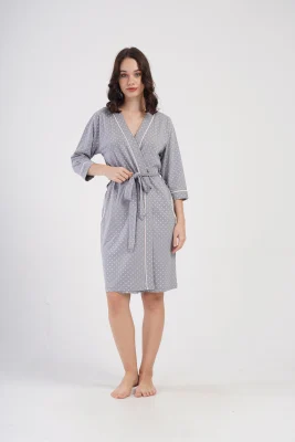 SZLAFROK DAMSKI bawełniany model: 5033141248 (M, L, XL, XXL) - obrazek 5