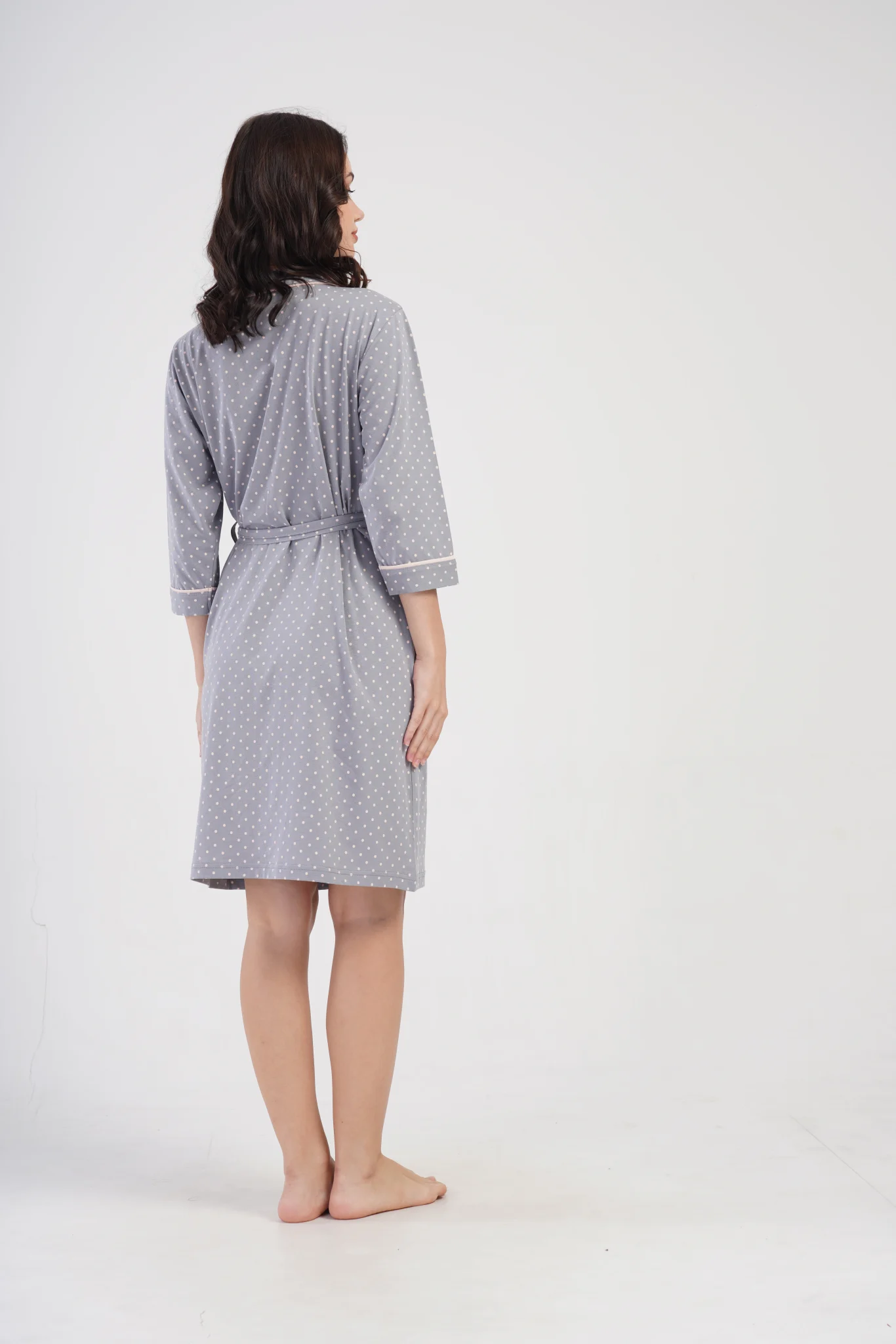 SZLAFROK DAMSKI bawełniany model: 5033141248 (M, L, XL, XXL) - obrazek 2