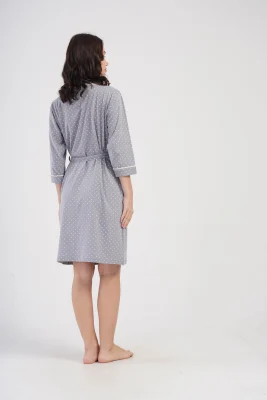 SZLAFROK DAMSKI bawełniany model: 5033141248 (M, L, XL, XXL) - obrazek 2