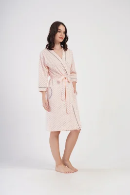 SZLAFROK DAMSKI bawełniany model: 5033141248 (M, L, XL, XXL) - obrazek 4