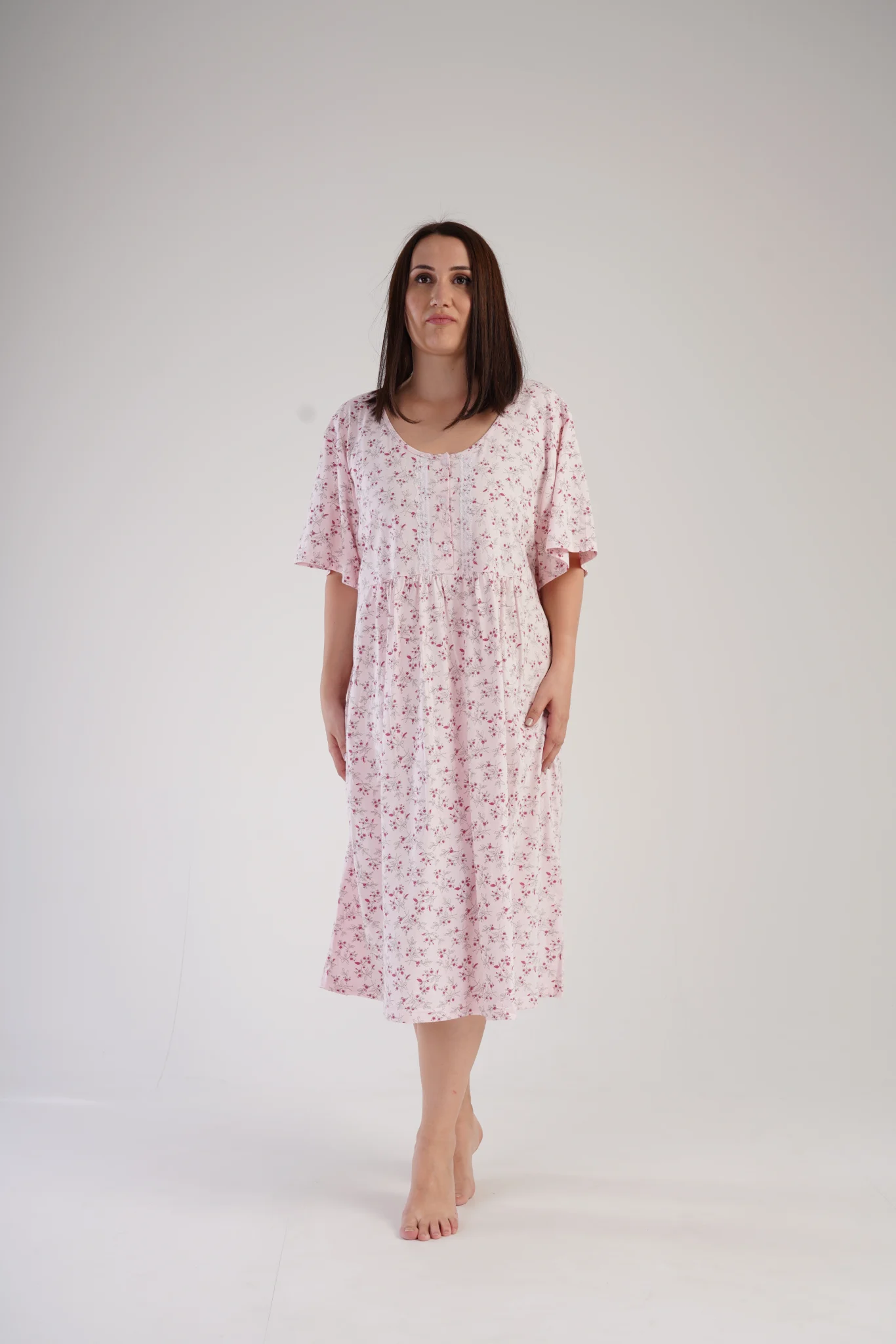 KOSZULA NOCNA DAMSKA model: 1611872247 (5XL, 6XL, 7XL) - obrazek 3