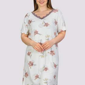 KOSZULA NOCNA DAMSKA model: U23085 (2XL, 3XL, 4XL, 5XL)