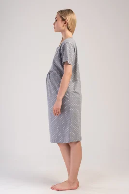 KOSZULA nocna do karmienia model: 5090101248 (S, M, L, XL, XXL) - obrazek 4