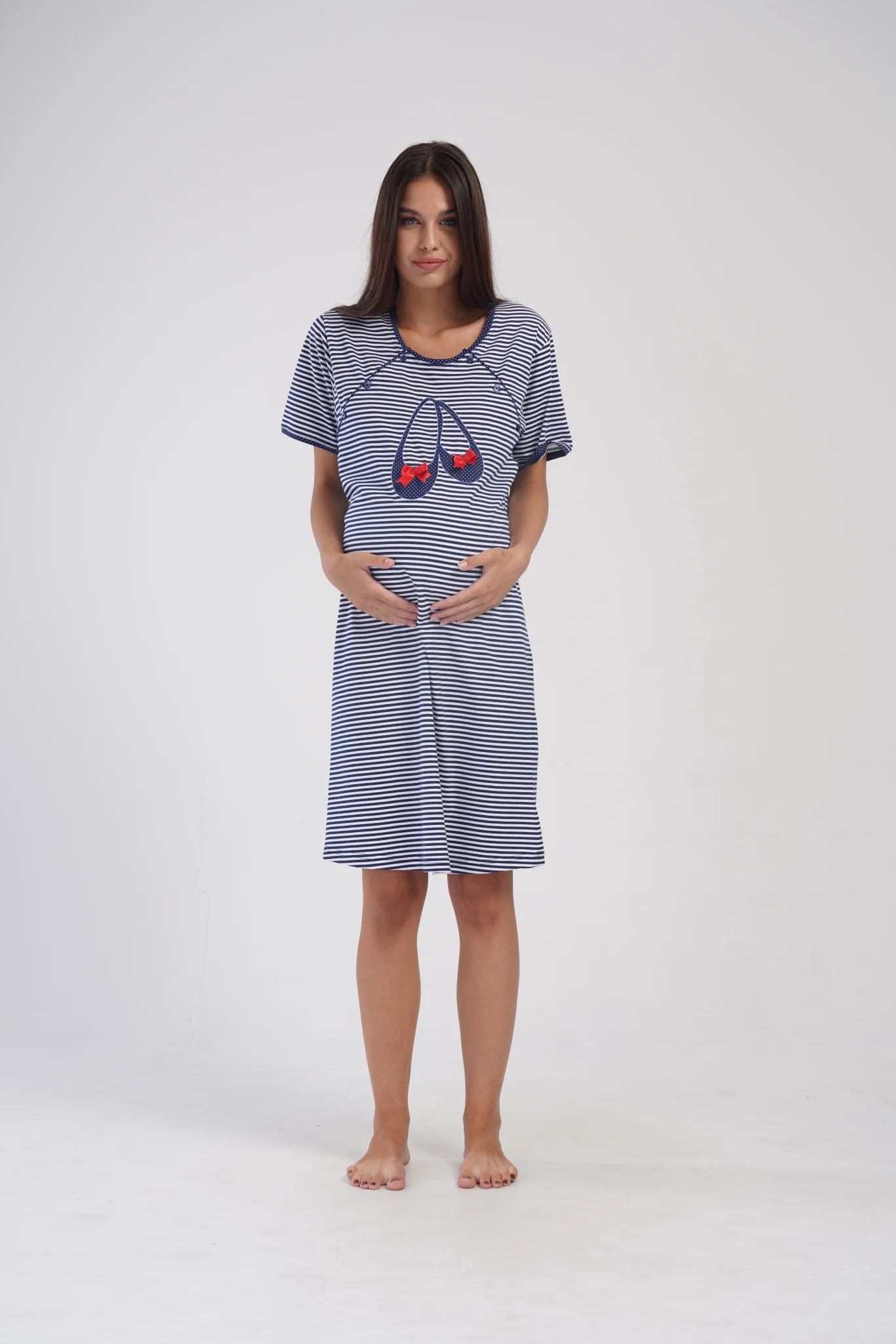 KOSZULA DAMSKA do karmienia model: 4041221913 (M, L, XL, XXL) - obrazek 3