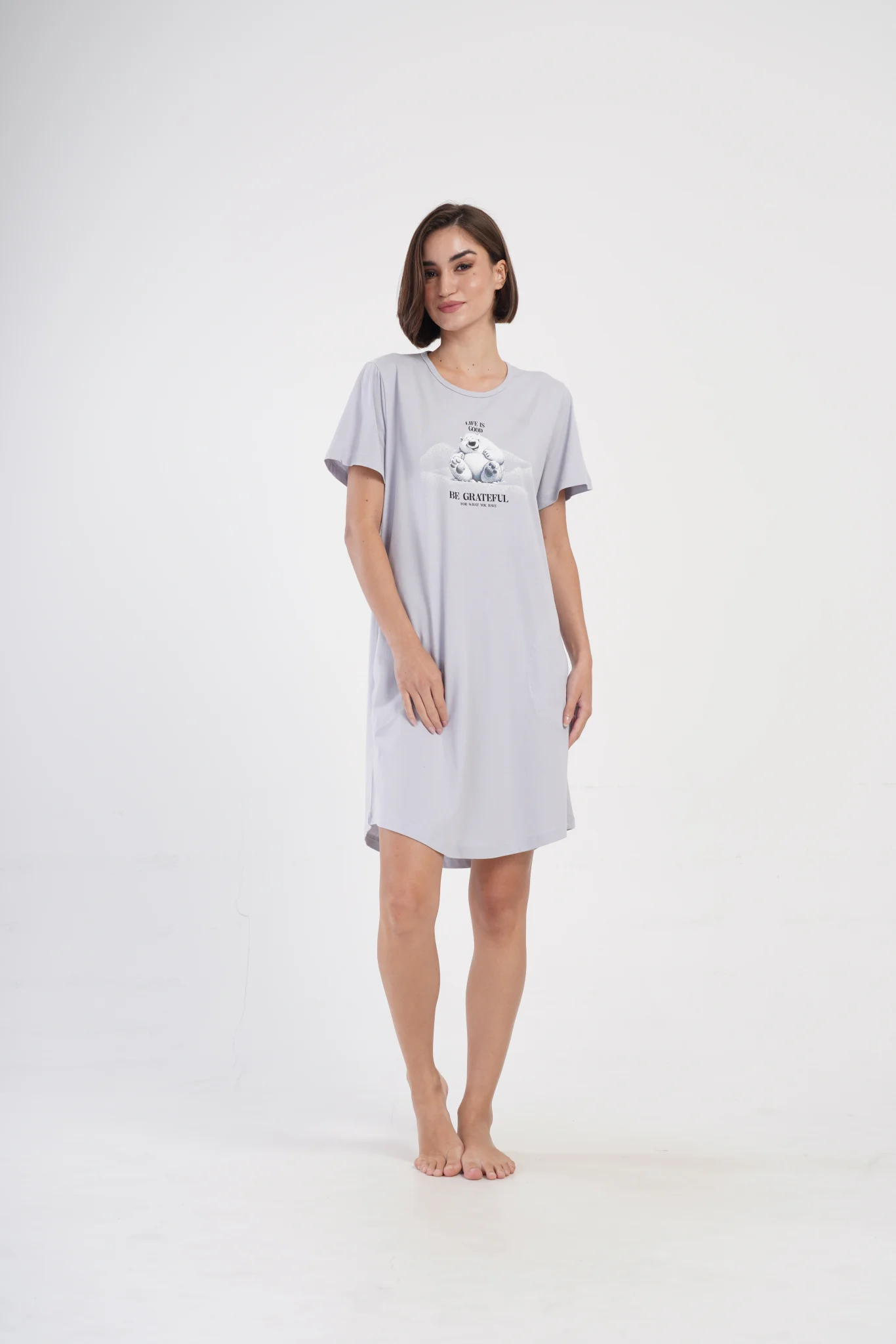 KOSZULA NOCNA DAMSKA model: 4051680000 (1XL, 2XL, 3XL, 4XL) - obrazek 5