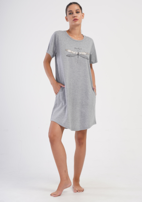 KOSZULA NOCNA DAMSKA model: 4100570000 (1XL, 2XL, 3XL, 4XL)