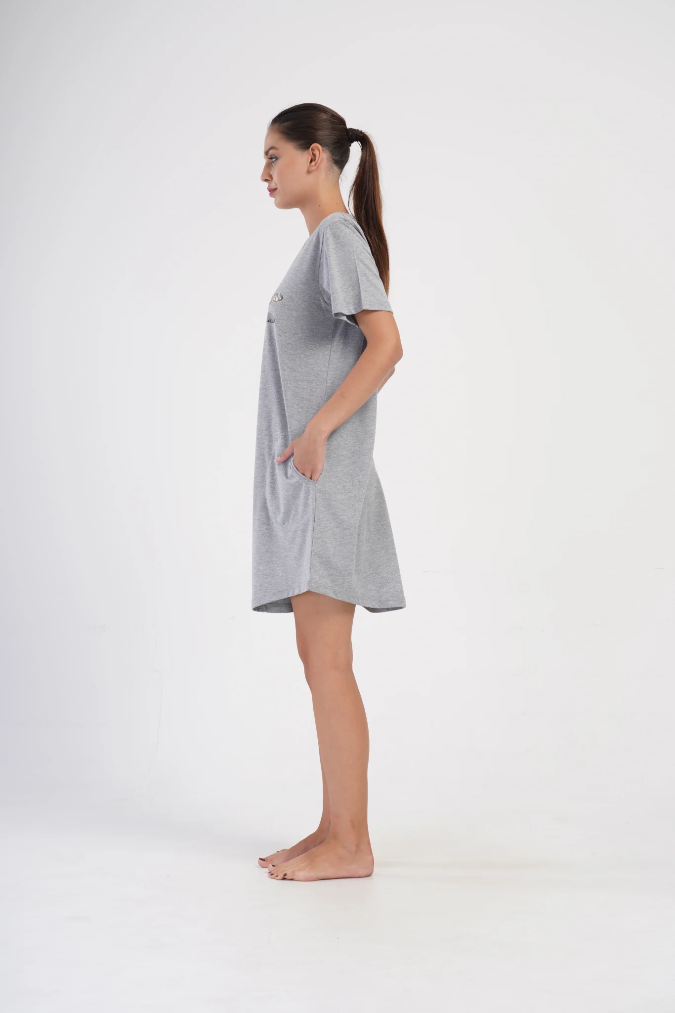 KOSZULA NOCNA DAMSKA model: 4100570000 (1XL, 2XL, 3XL, 4XL) - obrazek 3