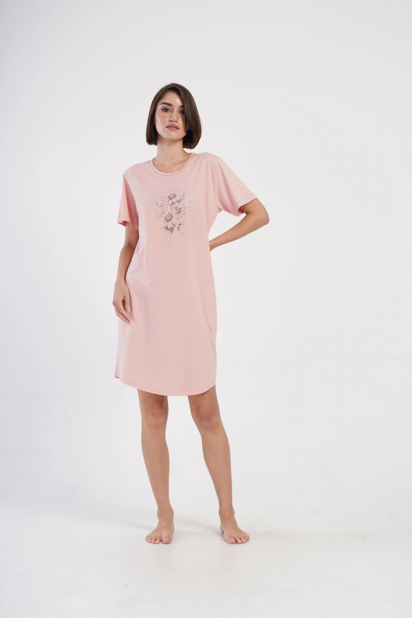 KOSZULA NOCNA DAMSKA model: 4053530000 (1XL, 2XL, 3XL, 4XL) - obrazek 4