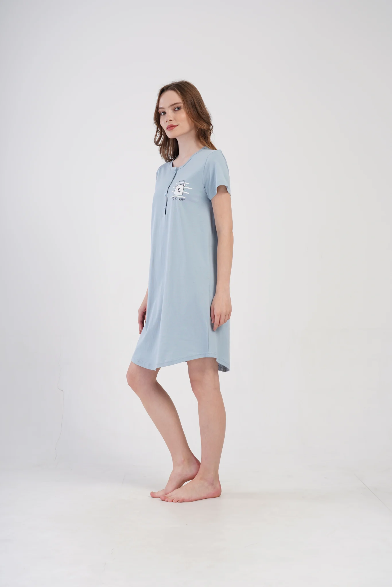 KOSZULA NOCNA DAMSKA model: 4081060000 (M, L, XL, XXL) - obrazek 5