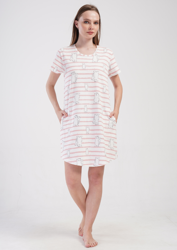KOSZULA NOCNA DAMSKA model: 4081070152 (M, L, XL, XXL)