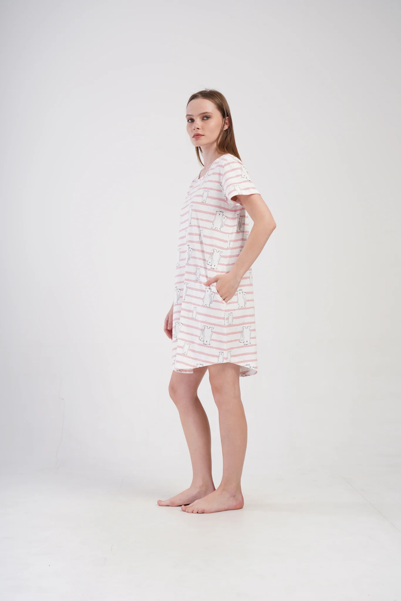 KOSZULA NOCNA DAMSKA model: 4081070152 (M, L, XL, XXL) - obrazek 5