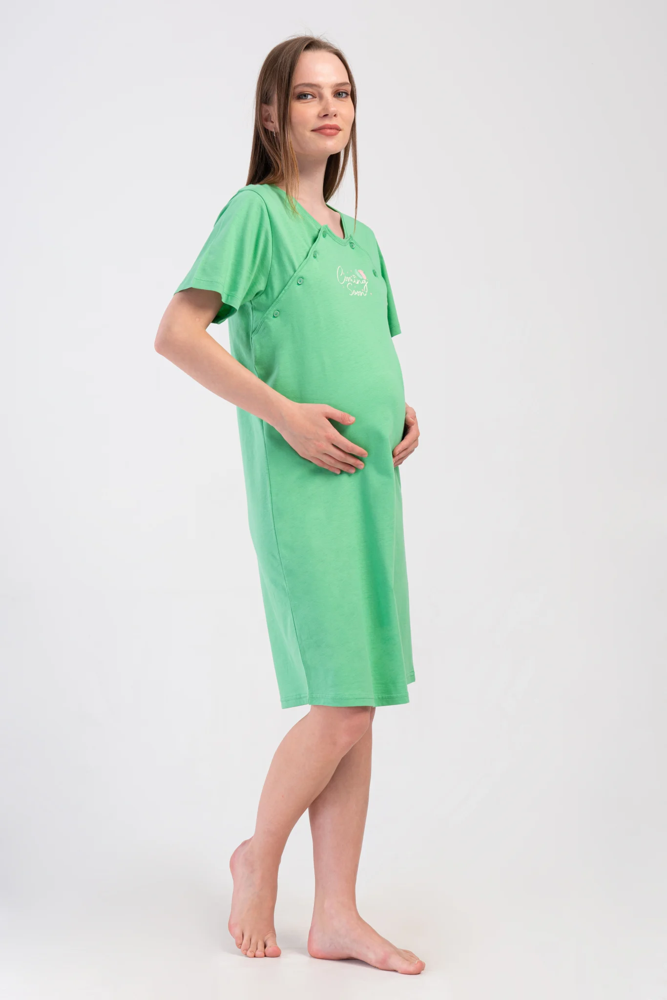 KOSZULA DAMSKA do karmienia model: 4081350000 (M, L, XL, XXL) - obrazek 3