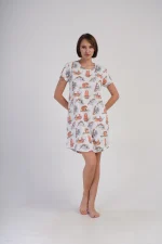 KOSZULA NOCNA DAMSKA model: 4081841781 (S, M, L, XL) - obrazek 5