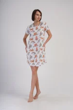 KOSZULA NOCNA DAMSKA model: 4081841781 (S, M, L, XL) - obrazek 4