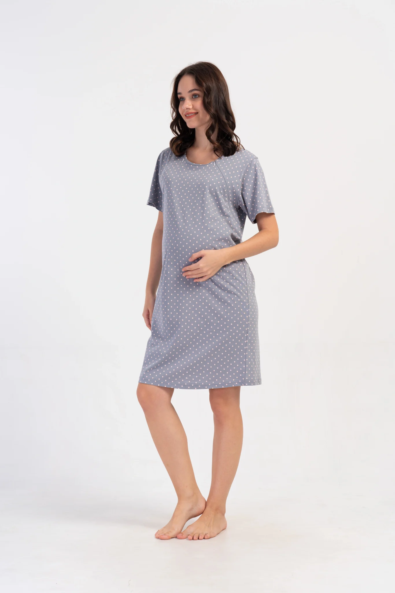 KOSZULA DAMSKA do karmienia model: 5033081248 (M, L, XL, XXL) - obrazek 3