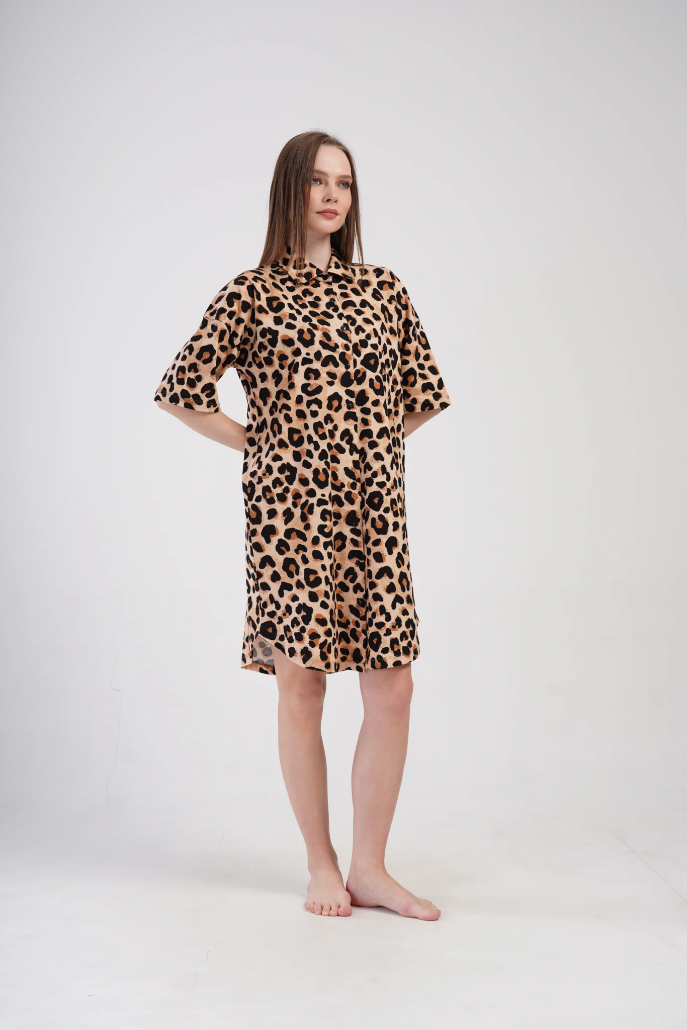 KOSZULA NOCNA DAMSKA model: 4084664962 (1XL, 2XL, 3XL, 4XL) - obrazek 4