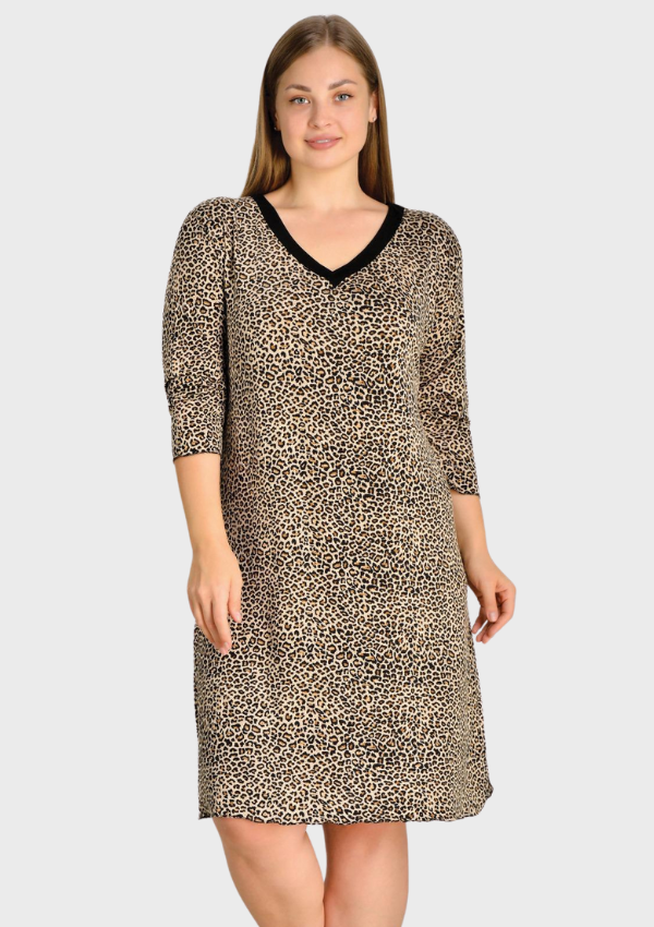 KOSZULA NOCNA DAMSKA model: U23106 (2XL, 3XL, 4XL, 5XL)