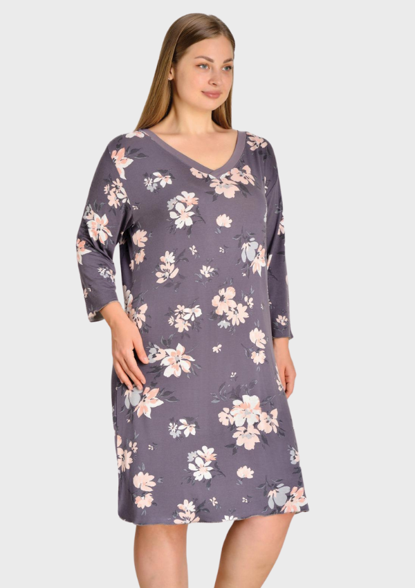 KOSZULA NOCNA DAMSKA model: U23109 (2XL, 3XL, 4XL, 5XL)