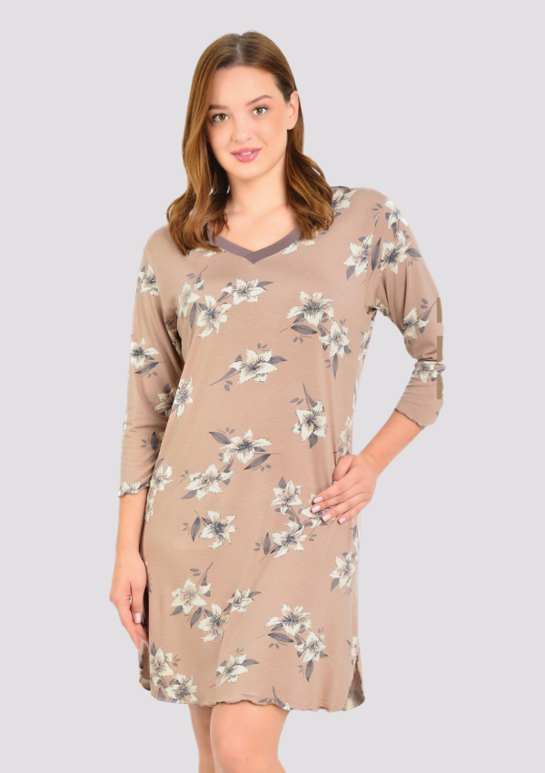 KOSZULA NOCNA DAMSKA model: U3207 (M, L, XL, 2XL, 3XL)