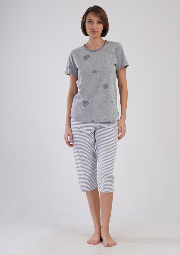 PIŻAMA DAMSKA model: 4091546203 (1XL, 2XL, 3XL, 4XL)