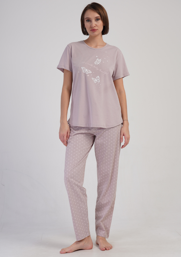 PIŻAMA DAMSKA model: 4082701405 (1XL, 2XL, 3XL, 4XL)