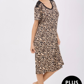 KOSZULA NOCNA DAMSKA model: 2061 (2XL, 3XL, 4XL, 5XL)